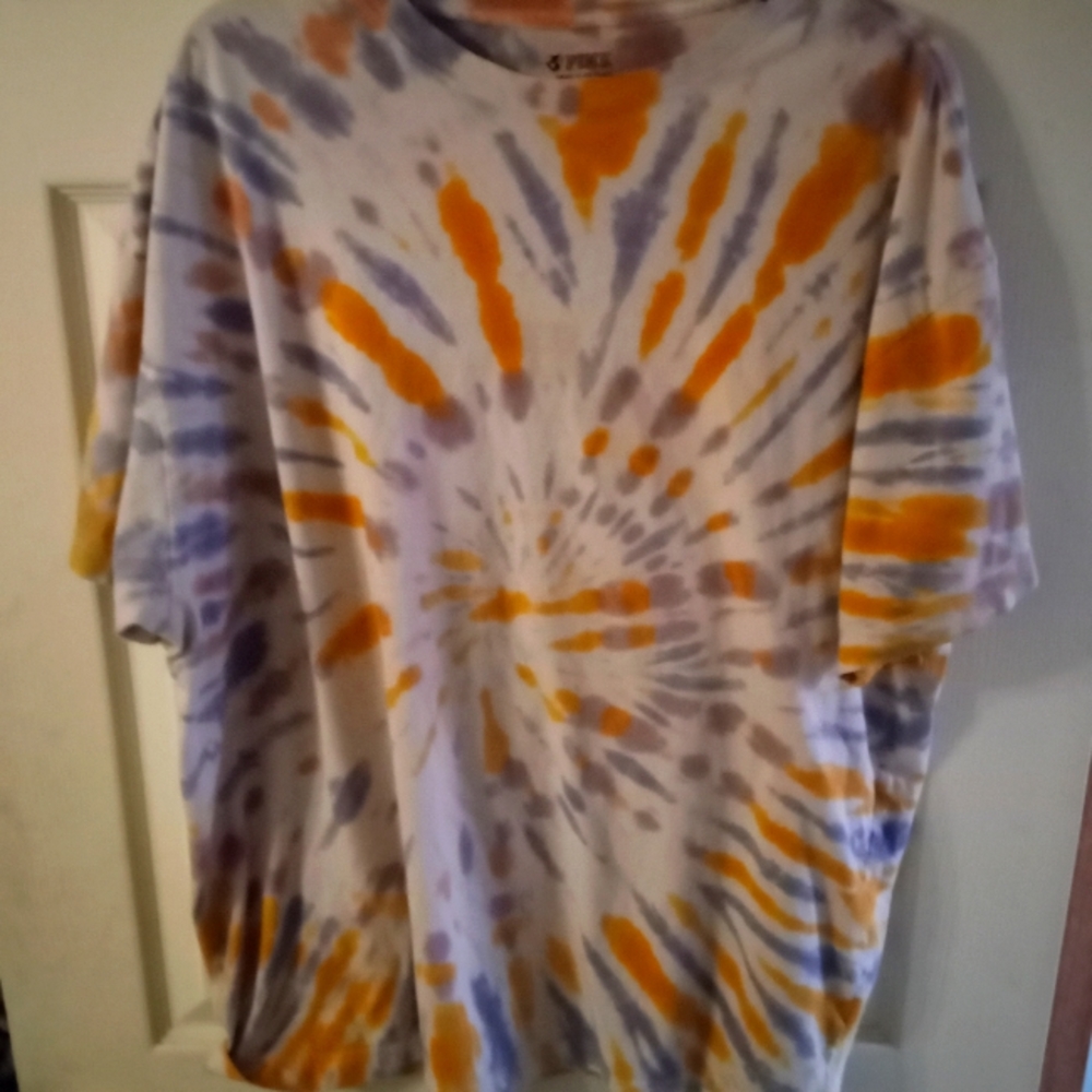 Tye Dyed Oversized t-shirt by PINK